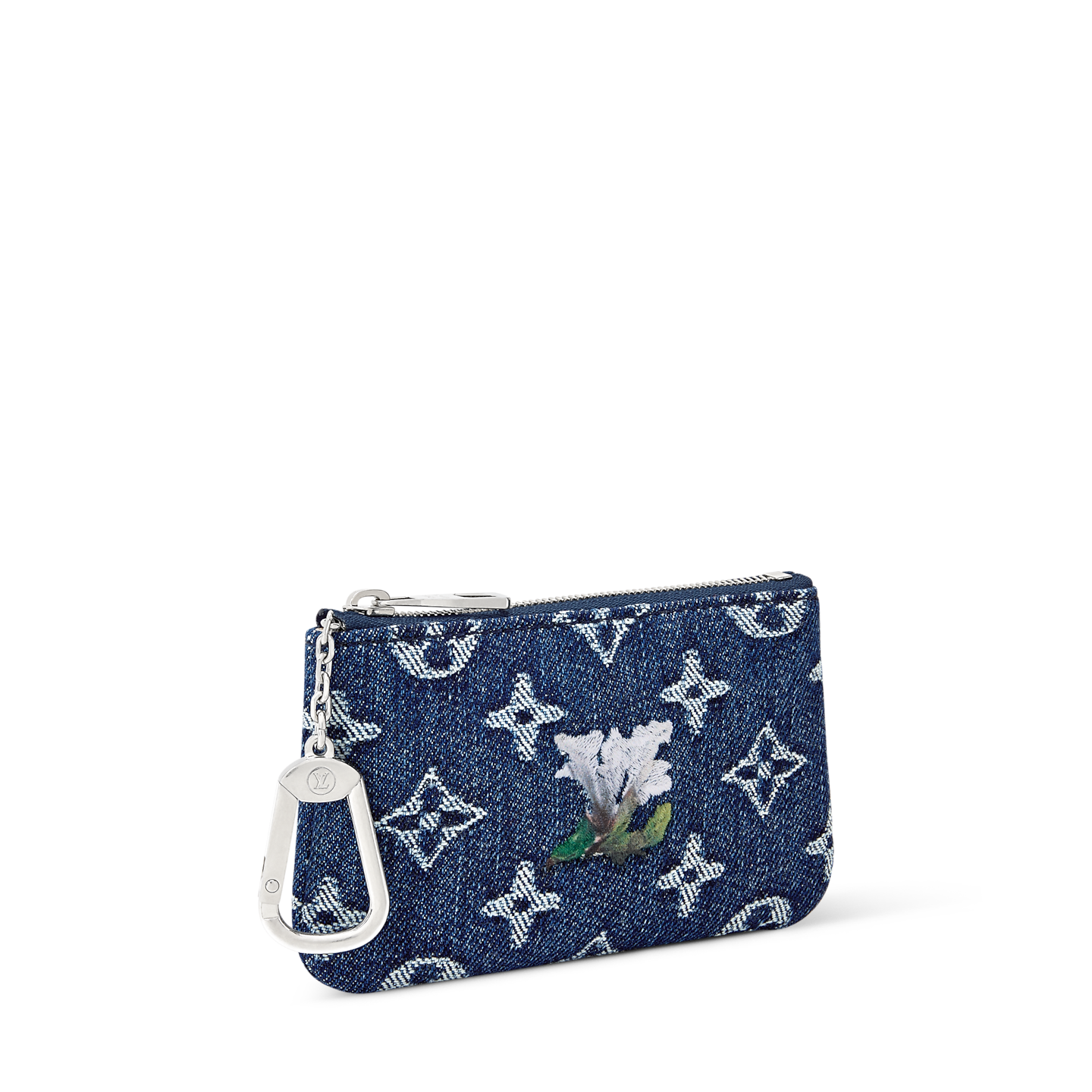 Alternative view of Ví Louis Vuitton Pochette Clés Pouch 'Blue' M27561