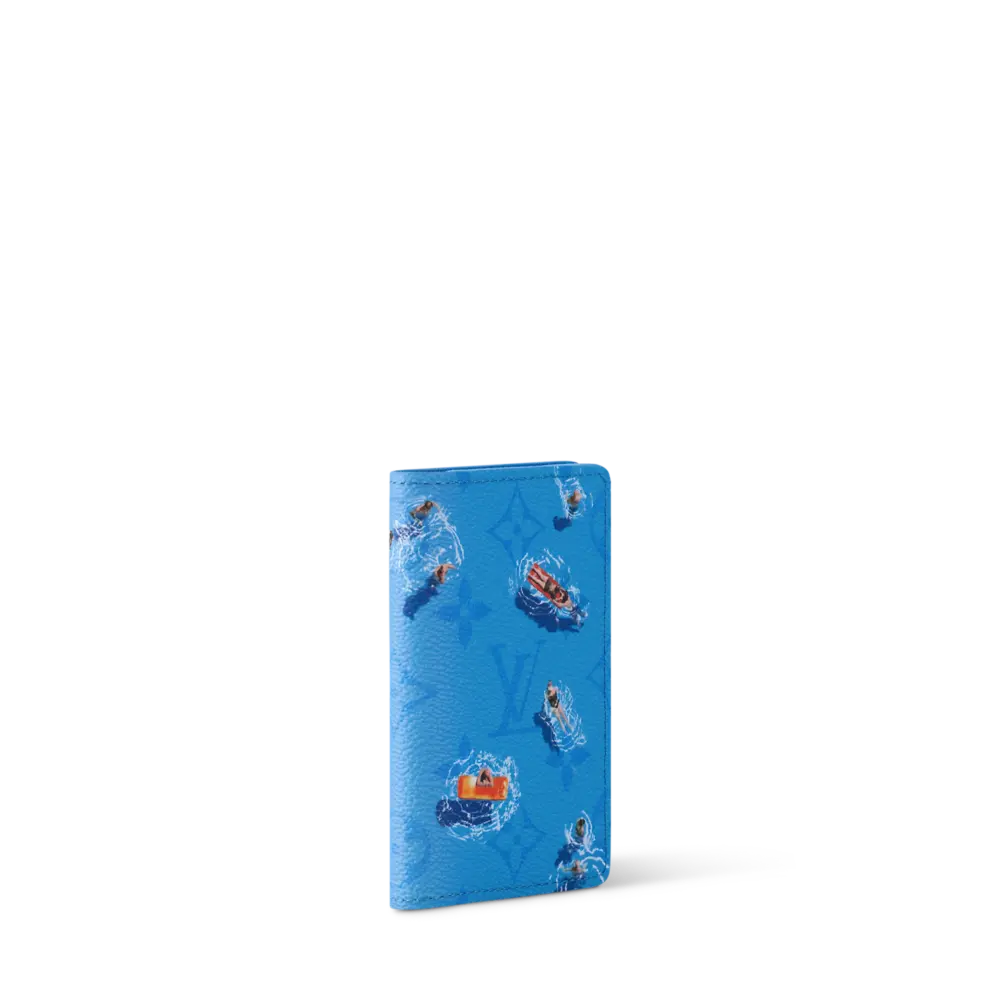 Alternative view of Ví Louis Vuitton Pocket Organiser 'Blue Lagoon' M14881