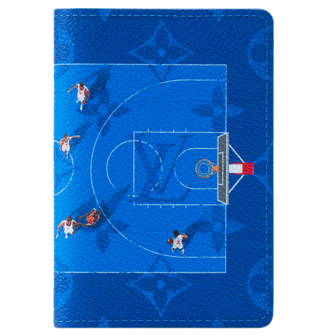 Ví Louis Vuitton Pocket Organiser 'Blue' M26798