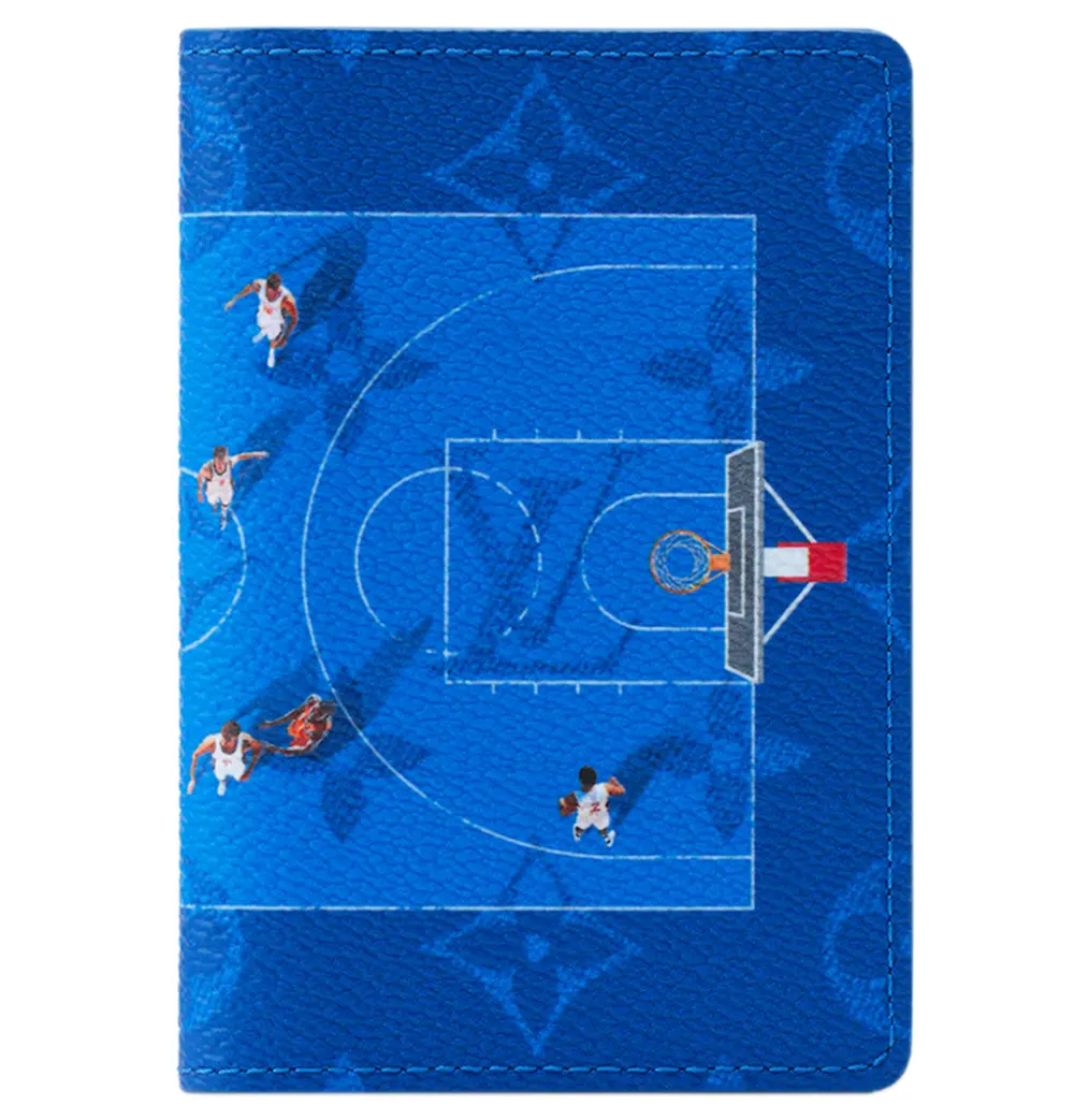 Ví Louis Vuitton Pocket Organiser 'Blue' M26798