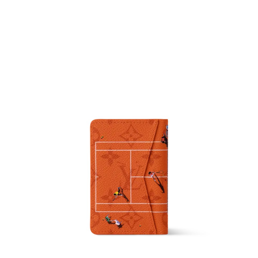 Ví Louis Vuitton Pocket Organiser 'Brick Red' M14883 - Ảnh 5