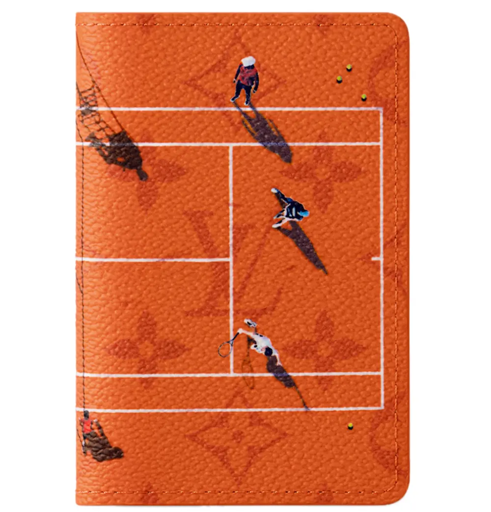 Ví Louis Vuitton Pocket Organiser 'Brick Red' M14883