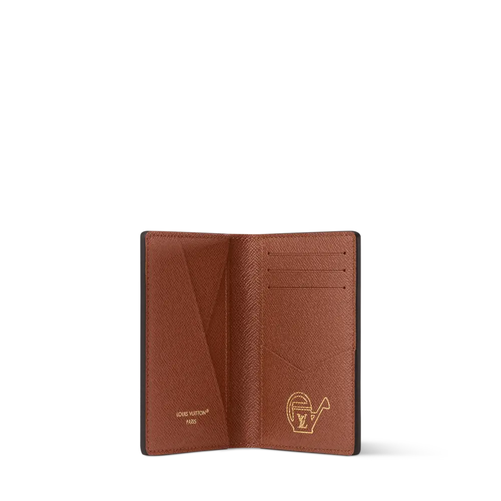 Ví Louis Vuitton Pocket Organiser 'Brown' M27542 - Ảnh 3