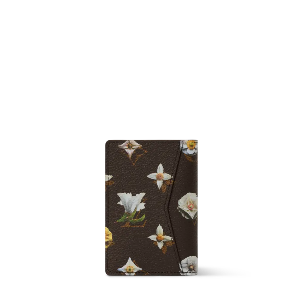 Ví Louis Vuitton Pocket Organiser 'Brown' M27542 - Ảnh 4