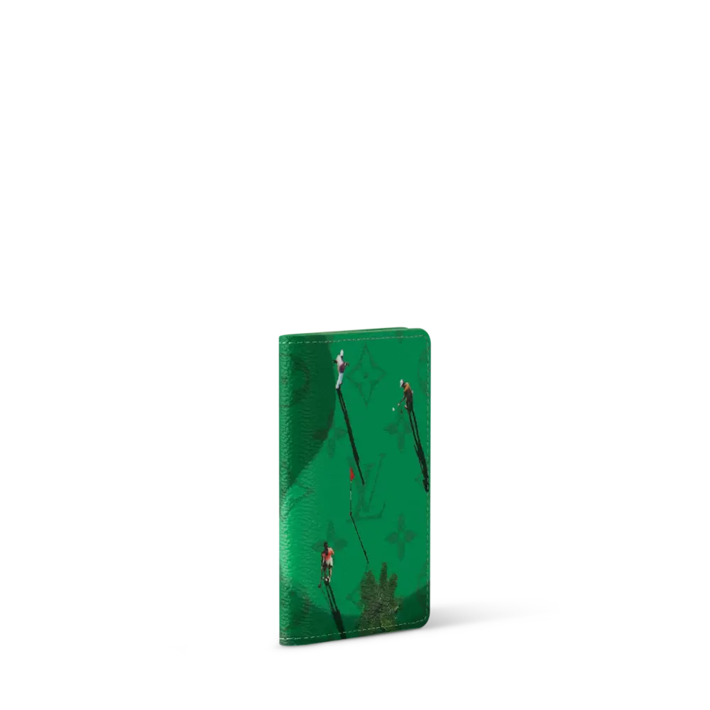 Ví Louis Vuitton Pocket Organiser 'Green' M14880 - Ảnh 2