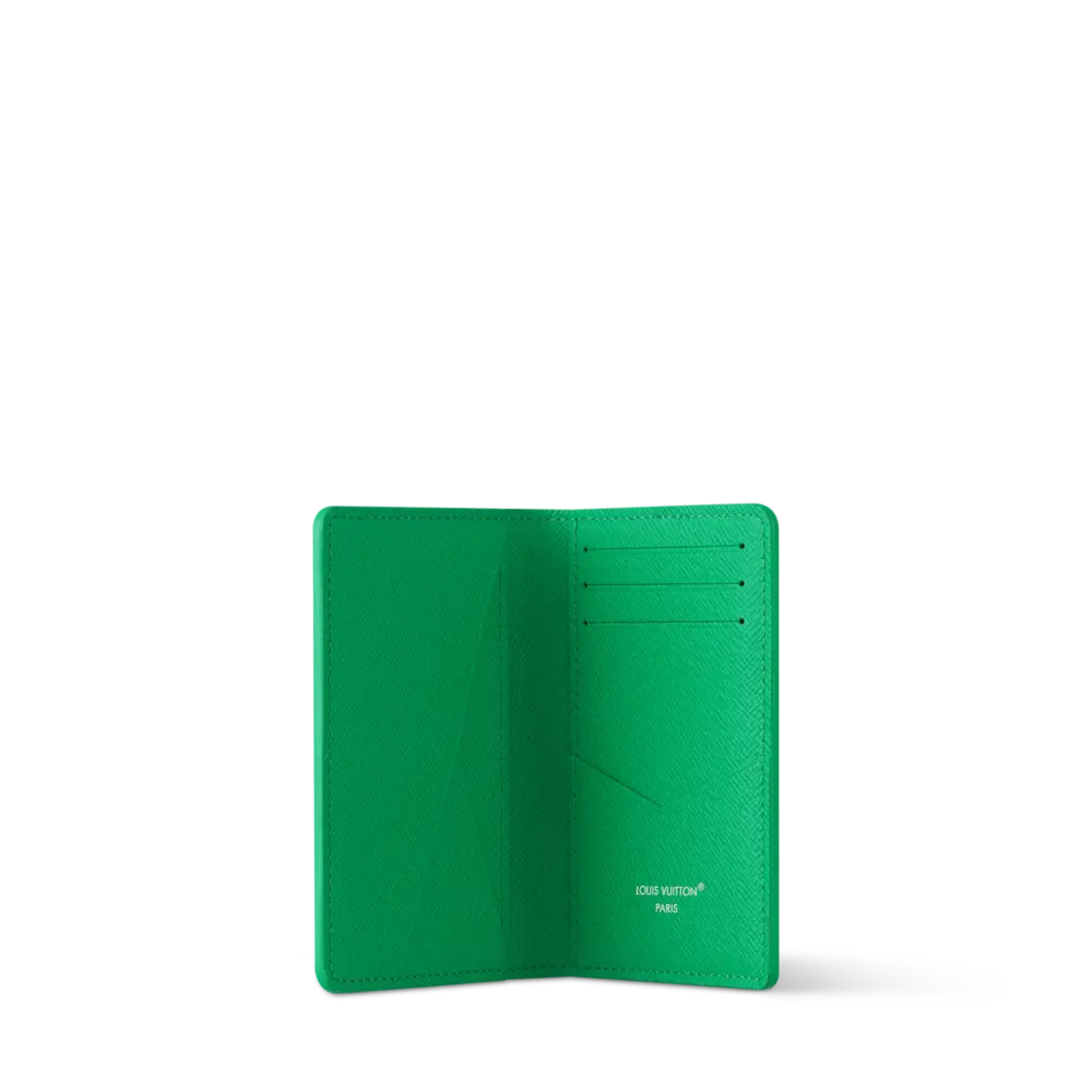 Ví Louis Vuitton Pocket Organiser 'Green' M14880 - Ảnh 3