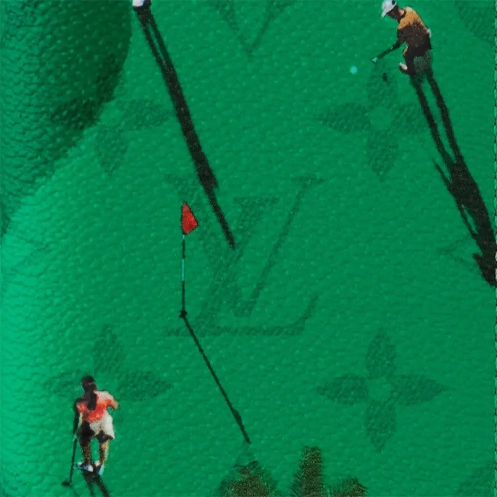 Ví Louis Vuitton Pocket Organiser 'Green' M14880 - Ảnh 4