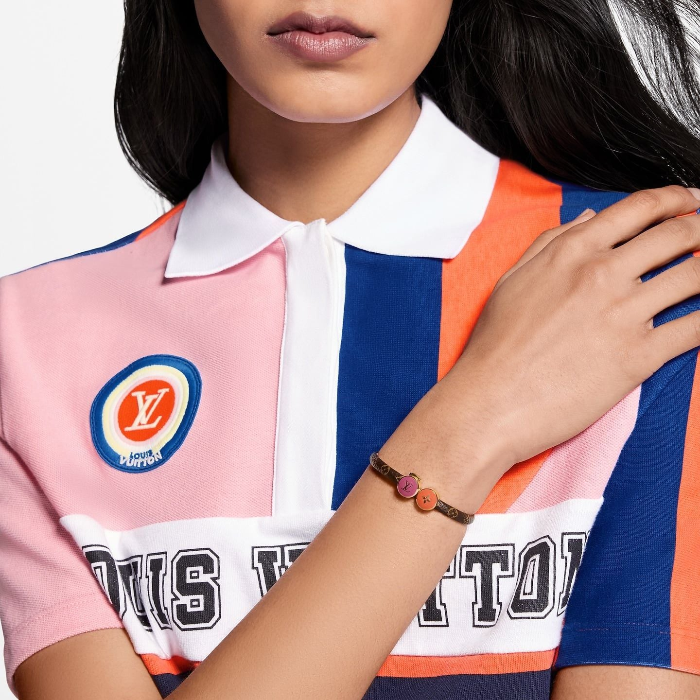 Alternative view of Vòng Tay Louis Vuitton LV Confetti Bracelet 'Brown' M4561F