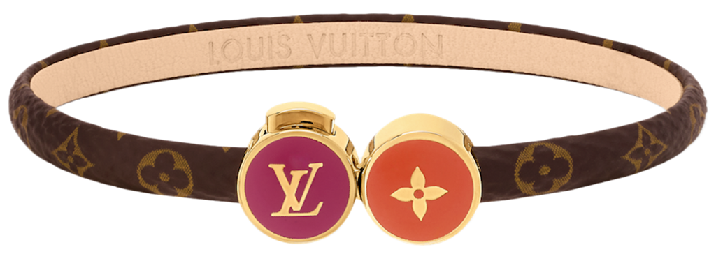Vòng Tay Louis Vuitton LV Confetti Bracelet 'Brown' M4561F