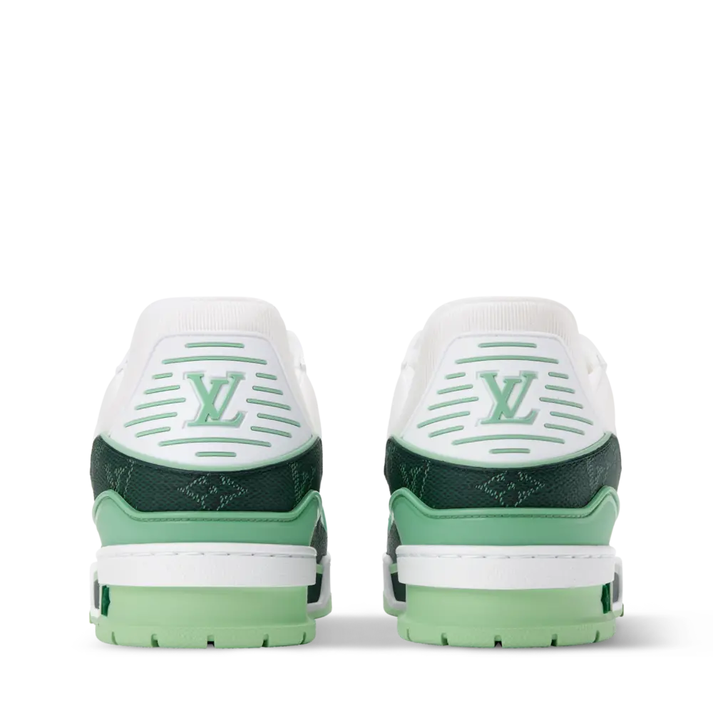 Giày Louis Vuitton LV Trainer 'Green' 1AJQM1 - Ảnh 6
