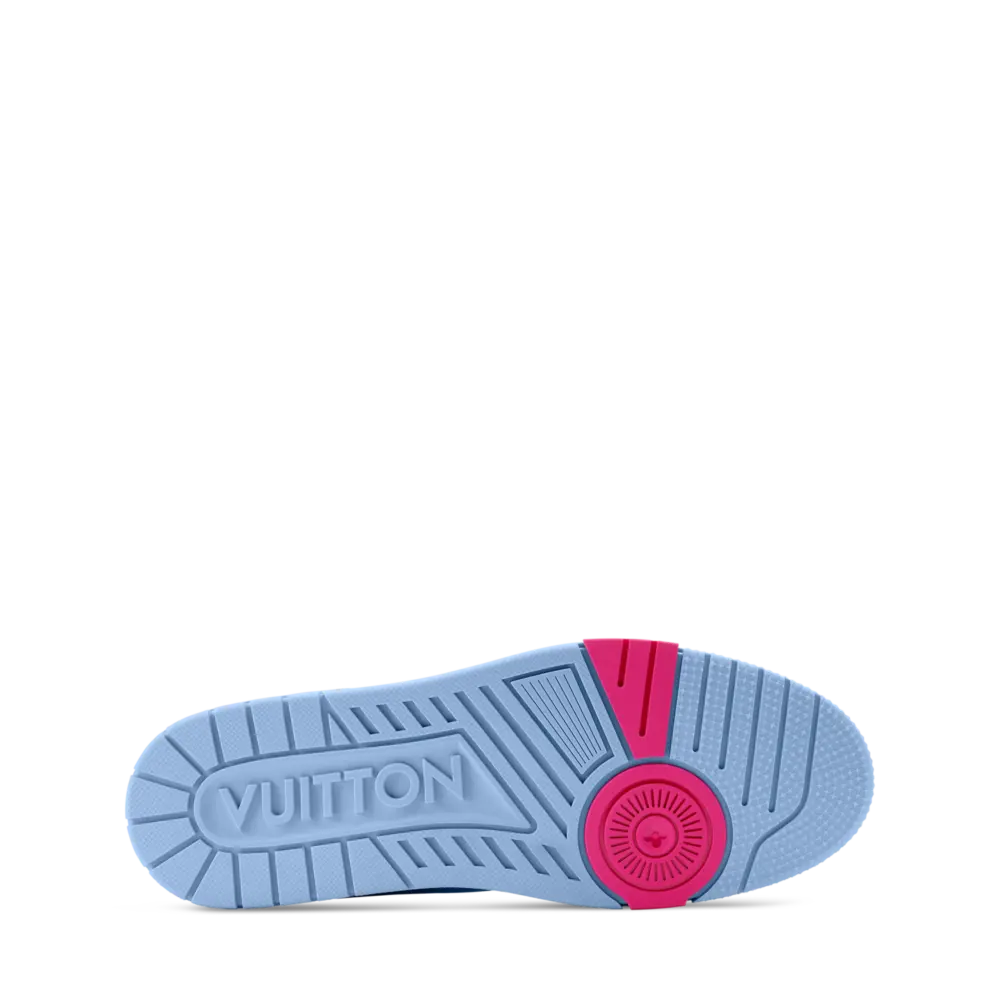 Giày Louis Vuitton LV Trainer 'Blue' 1AJWF4 - Ảnh 5