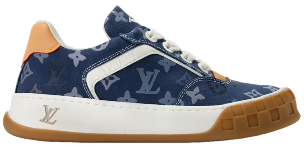 Giày Louis Vuitton LV Tilted Trainers 'Blue' 1AJCWD