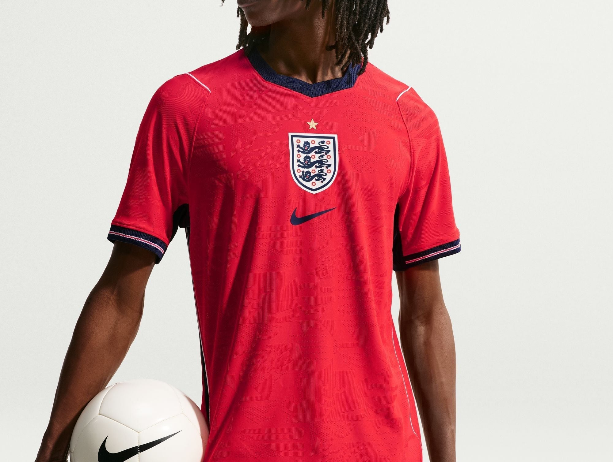 Áo Nike England 26/27 Away Match Jersey ‘Red’ IB5195-624 - Ảnh 3