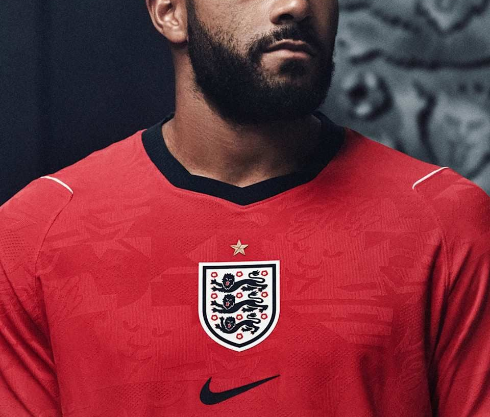 Áo Nike England 26/27 Away Match Jersey ‘Red’ IB5195-624 - Ảnh 4