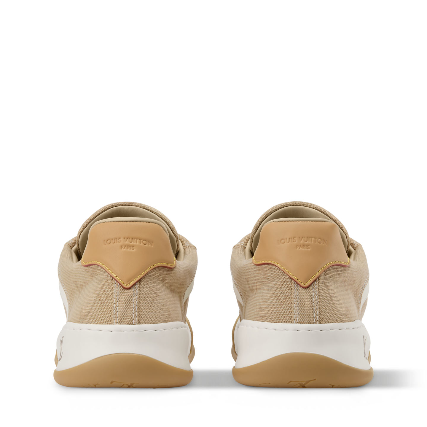 Alternative view of Giày Louis Vuitton LV Tilted Trainers 'Beige' 1AJW74