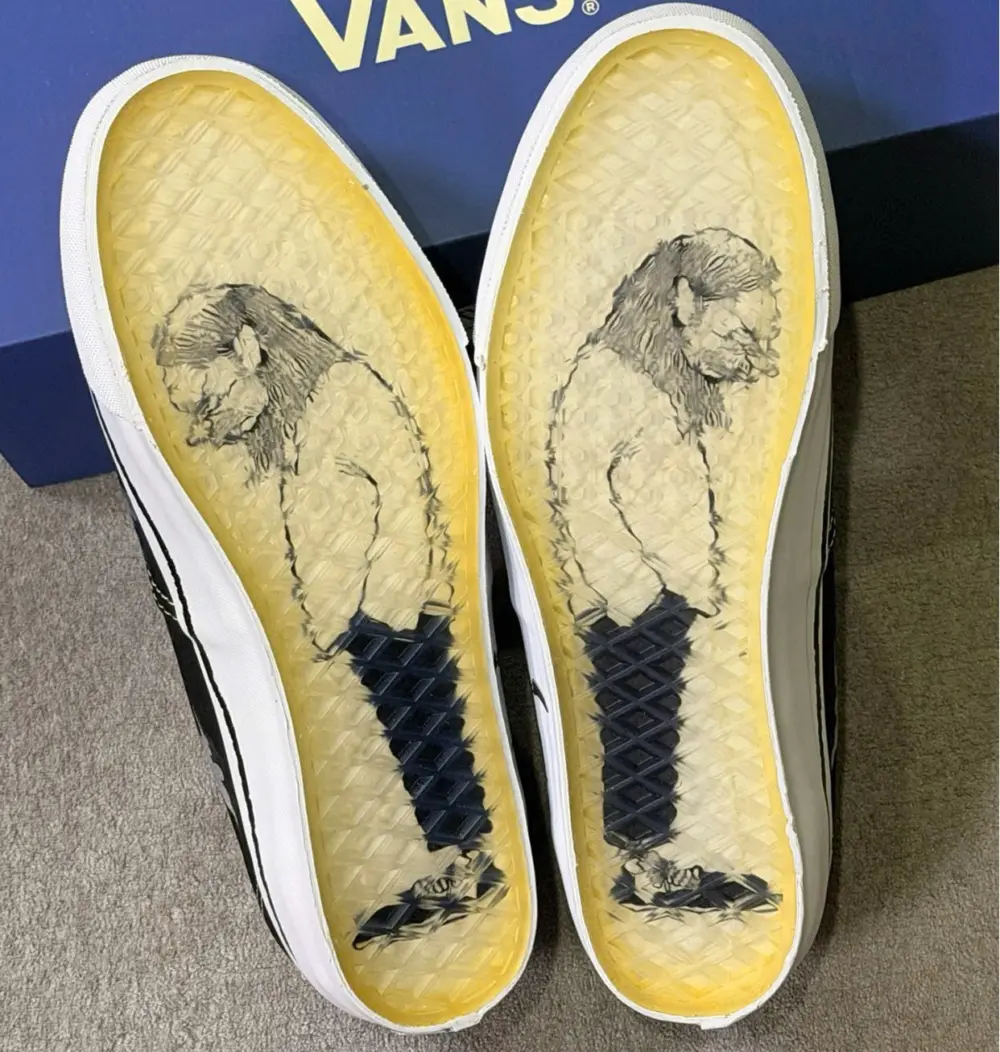 Giày Vans x Yusuke Hanai Premium ‘Black’ VNOOOEBNBPB - Ảnh 5