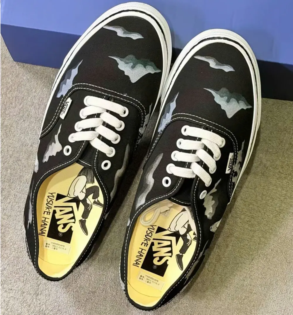 Giày Vans x Yusuke Hanai Premium ‘Black’ VNOOOEBNBPB - Ảnh 4