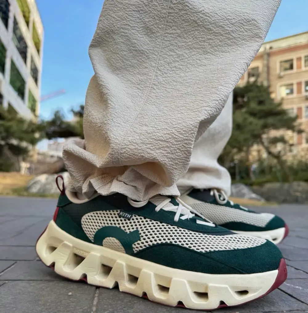 Giày On Running K-Tech 2 Kith ‘Spirulina Barley’ 3WG11024970 - Ảnh 3