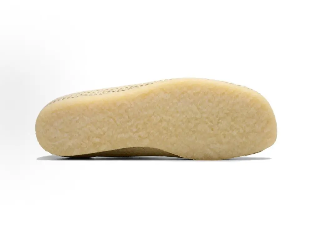 Giày Clarks Originals Wallabee 'OFF WHITE MESH' 261-75849 - Ảnh 6