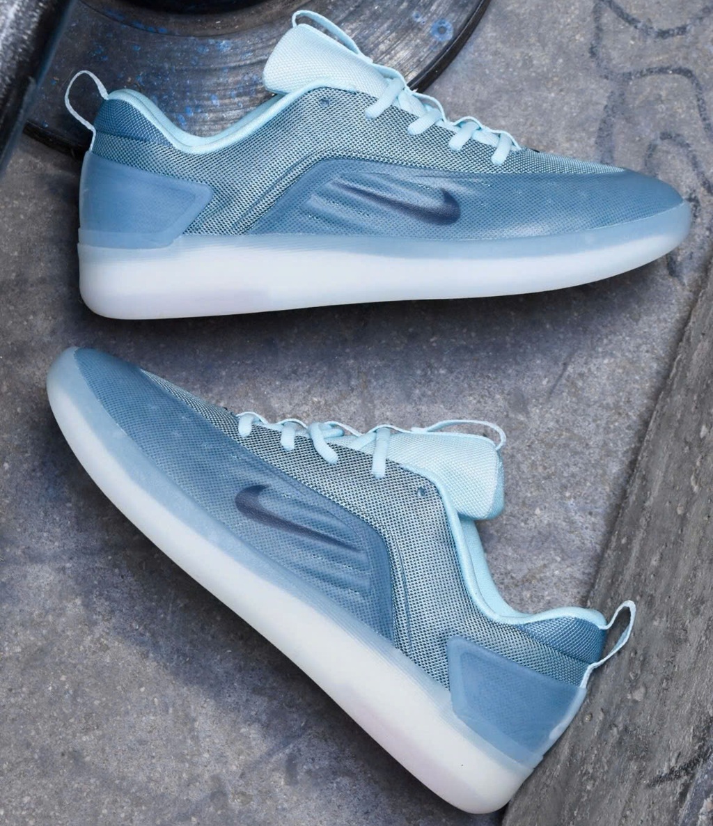 Giày Nike SB Zoom Nyjah 4 'Glacier Blue' FQ1273-400 - Ảnh 4