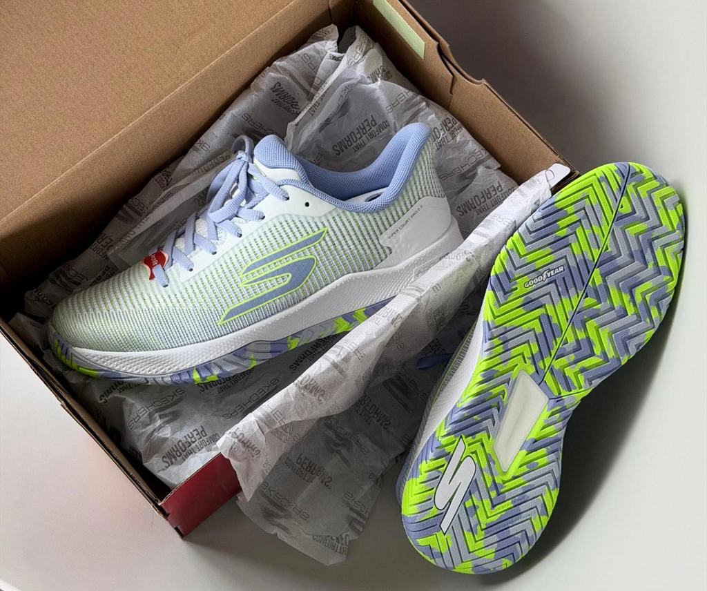 Alternative view of Giày Skechers Viper Court Pro 2.0 ‘White Perikinkle’ 172109-WPW