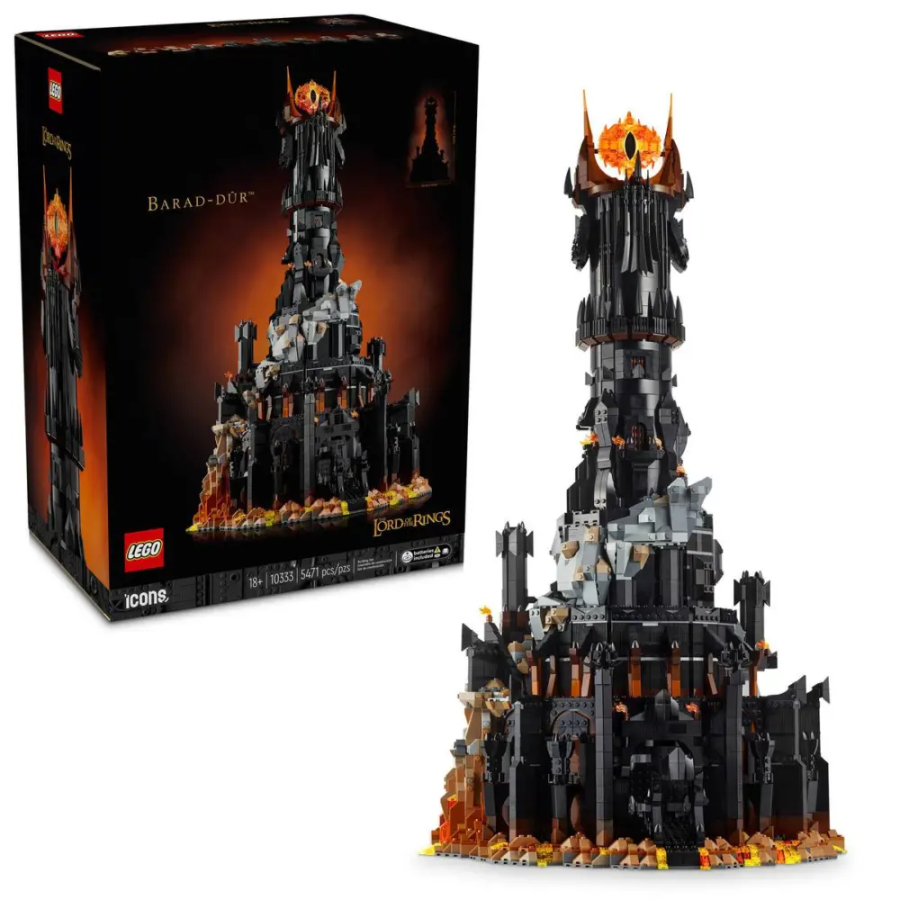Mô hình Lego The Lord of the Rings: Barad-dûr™ 10333 - Ảnh 6