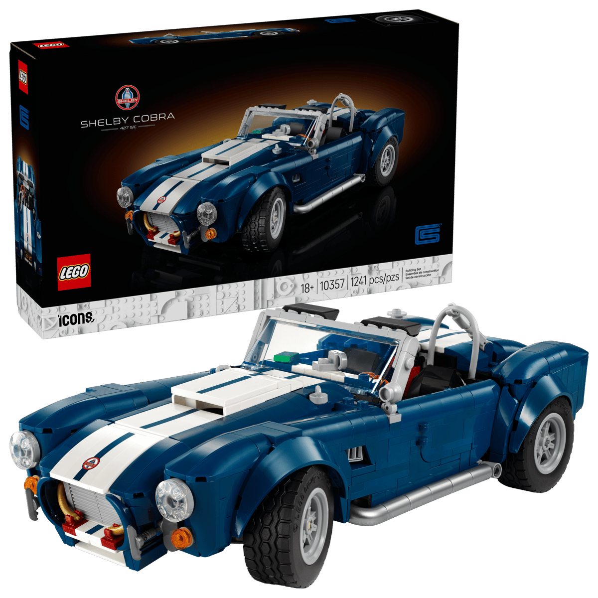 Mô hình Lego Shelby Cobra 427 S/C 10357 - Ảnh 6