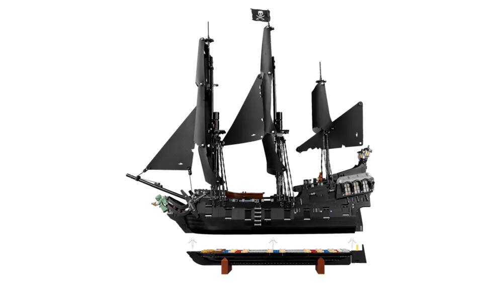 Mô hình Lego Captain Jack Sparrow's Pirate Ship 10365 - Ảnh 4