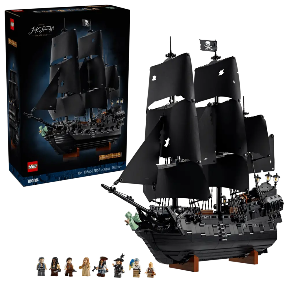 Mô hình Lego Captain Jack Sparrow's Pirate Ship 10365 - Ảnh 6