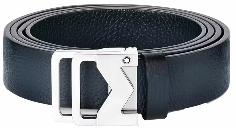 Thắt Lưng MontBlanc Buckle Sfumato 'Blue' 131181