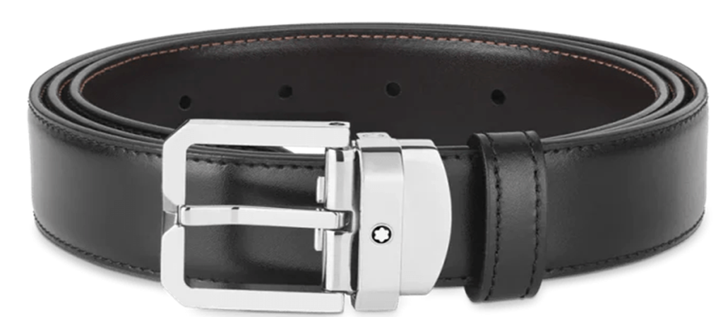Thắt Lưng MontBlanc Reversible Leather 'Black' 132873