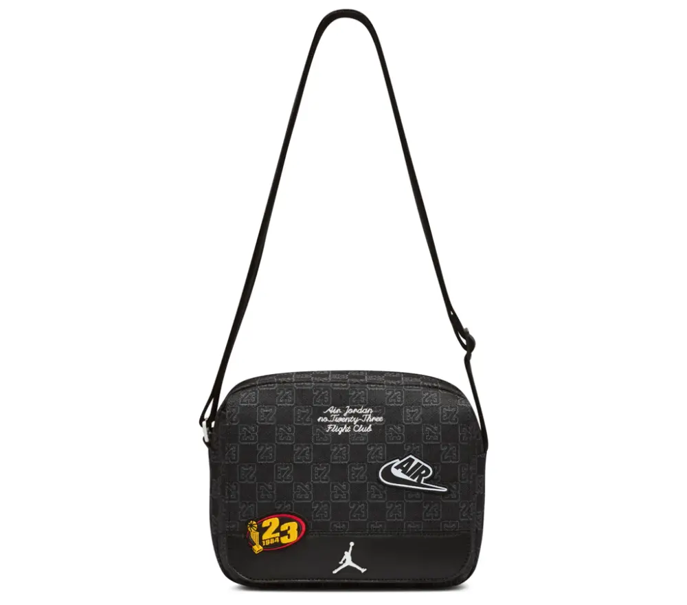 Túi Nike Jordan Monogram Messenger 'Black' IQ3203-010