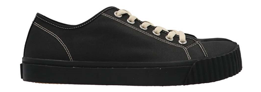 Giày Maison Margiela Tabi Low Canvas Sneakers 'Black' S37WS0581P4472H1669