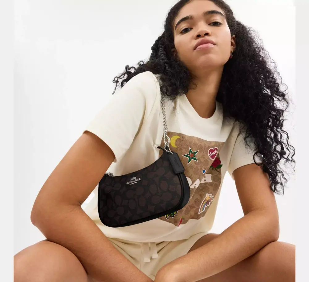 Alternative view of Túi Coach Teri Mini Crossbody Bag ‘Walnut’ CW323-IMXAQ