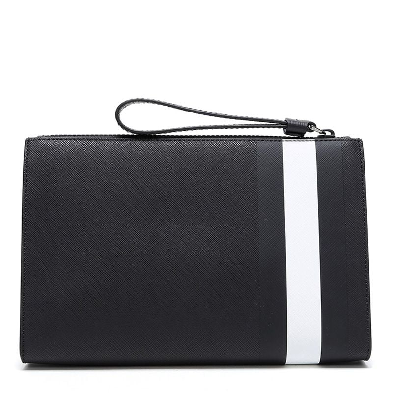 Túi Bally Skid Clutch 'Black' 6224070 - Ảnh 5