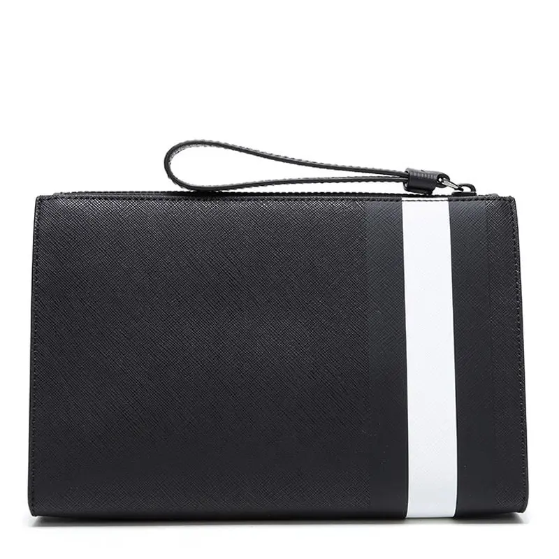 Túi Bally Skid Clutch 'Black' 6224070 - Ảnh 5