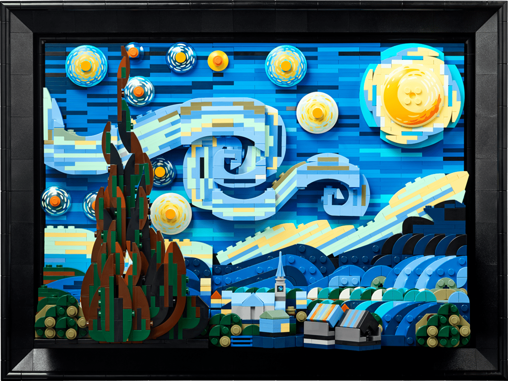 Mô hình lego Vincent van Gogh - The Starry Night 21333