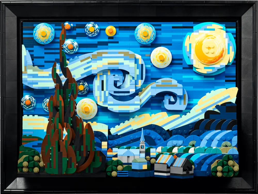 Mô hình lego Vincent van Gogh - The Starry Night 21333