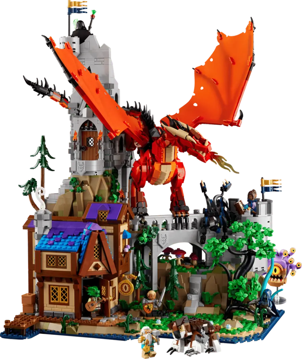 Mô hình Lego Dungeons & Dragons: Red Dragon's Tale 21348