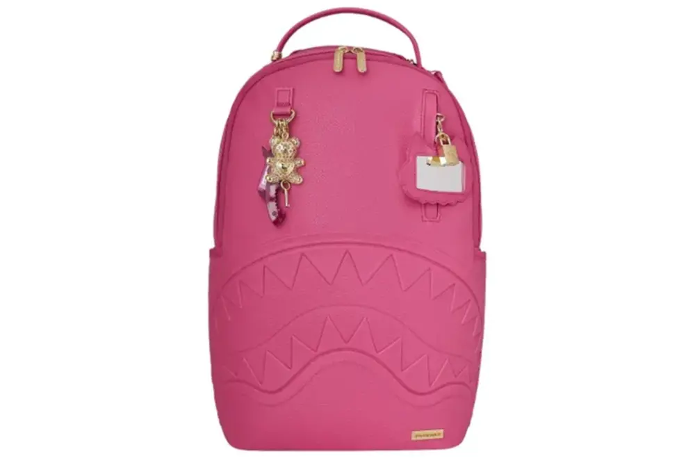 Balo SPRAYGROUND Branded Logo PVC 'Pink' 44876416843952
