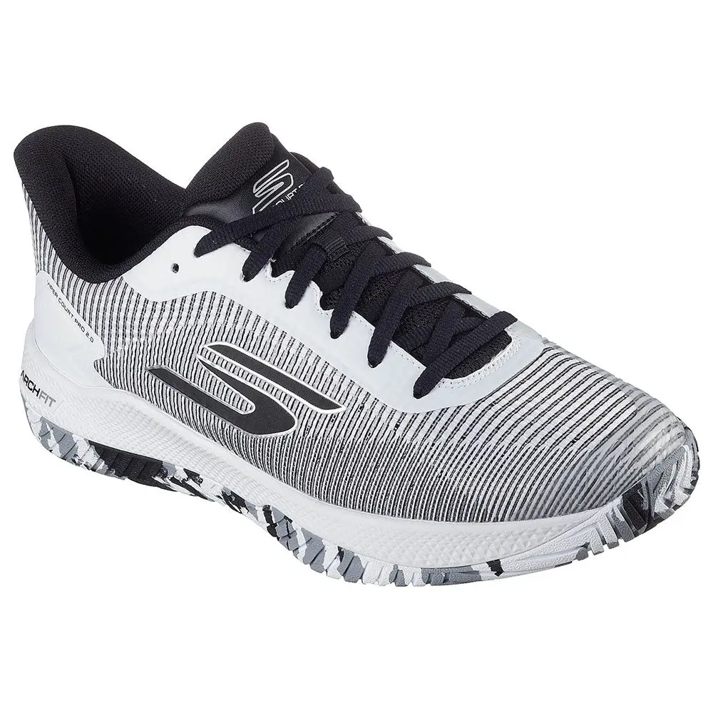 Giày Skechers Viper Court Pro 2.0 ‘White’ 246069C-WBK - Ảnh 4