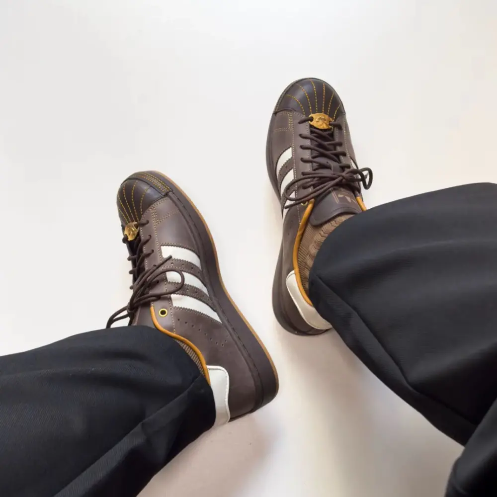 Giày Adidas Superstar 2 ‘Dark Brown’ HP7108 - Ảnh 5