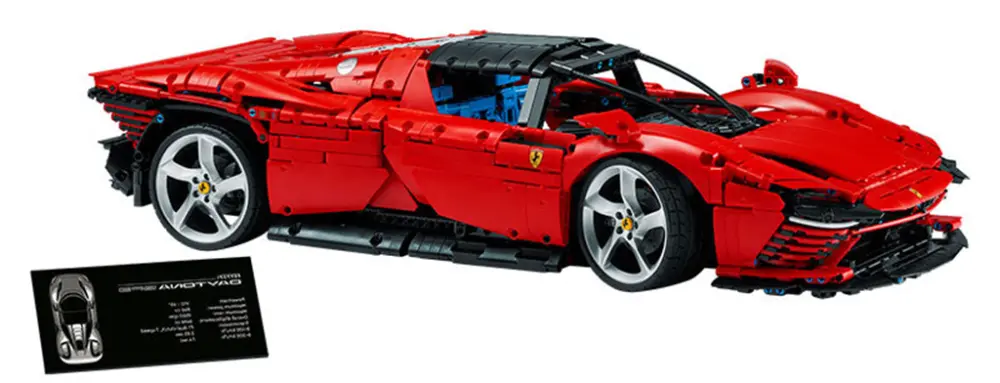 Mô hình LEGO TECHNIC Ferrari Daytona Sp3 Supercar 42143