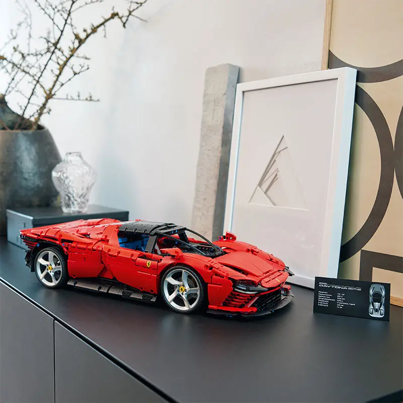 Mô hình LEGO TECHNIC Ferrari Daytona Sp3 Supercar 42143 - Ảnh 3
