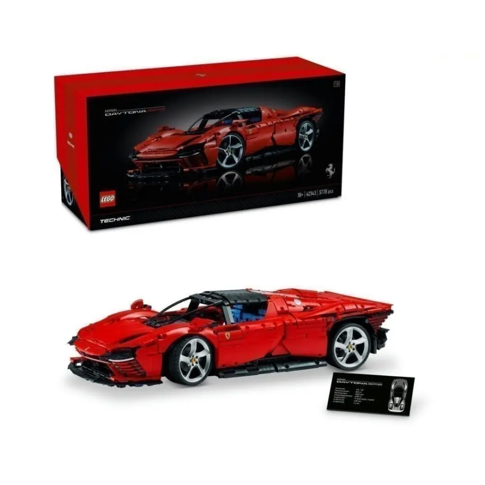 Mô hình LEGO TECHNIC Ferrari Daytona Sp3 Supercar 42143 - Ảnh 5