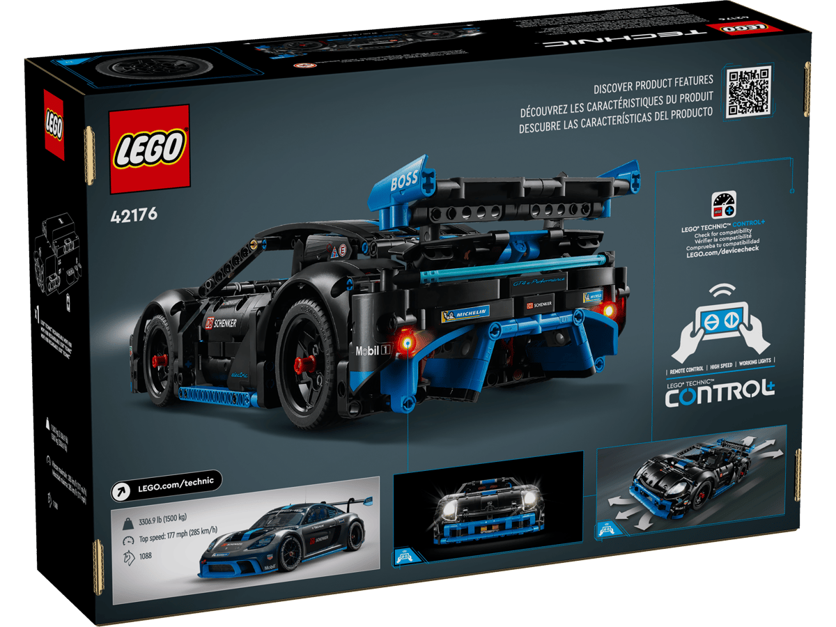 Alternative view of Mô hình Lego Porsche GT4 e-Performance Race Car 42176