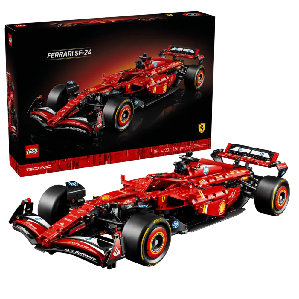 Mô hình Lego Ferrari SF-24 F1 Car 42207 - Ảnh 5