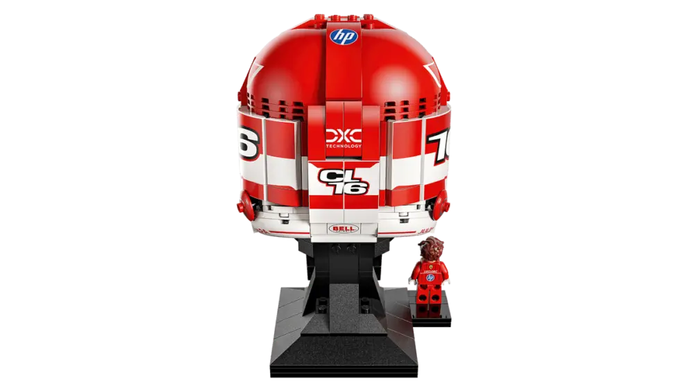 Mô hình lego Scuderia Ferrari HP Charles Leclerc Helmet 43014 - Ảnh 3