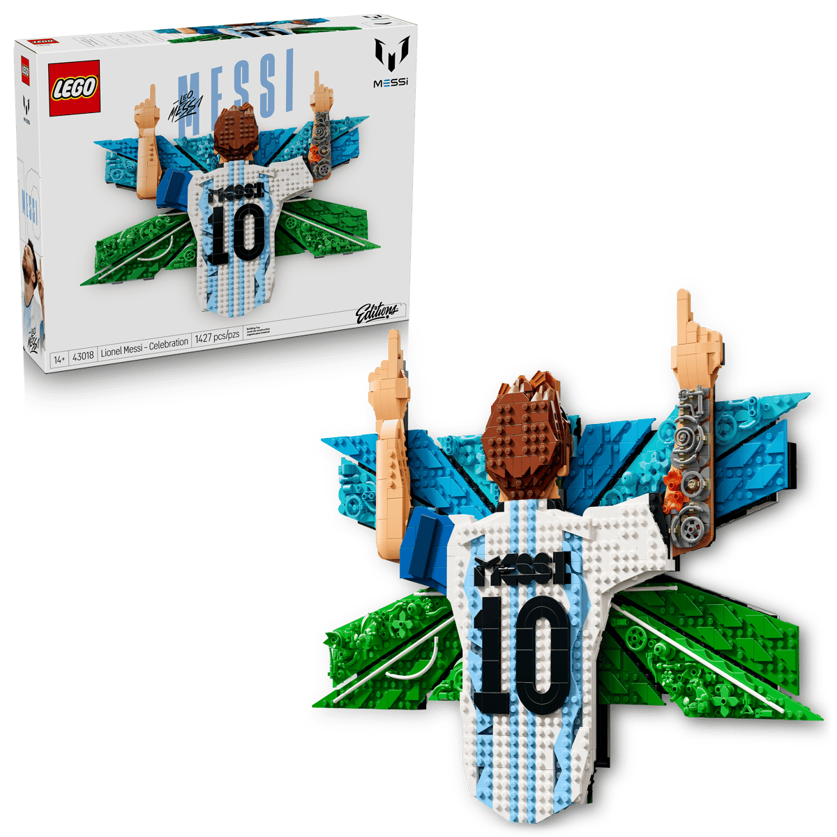 Mô hình lego Lionel Messi – Celebration 43018 - Ảnh 6