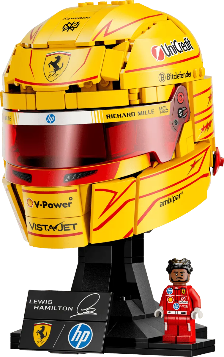 Mô hình Lego Scuderia Ferrari HP Lewis Hamilton Helmet 43022 - Ảnh 5